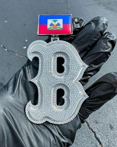 Personnalisé Glacé Hiphop Lettre Motif Logo Nom Pendentif 100% Passé Diamant Testeur S925 Argent VVS <span class=keywords><strong>Moissanite</strong></span> Charmes Pendentif - Product Image 3