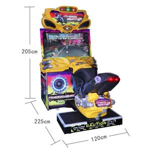 Máquina de videojuegos arcade operada con monedas, consola de juego de motocicleta FF a gran escala, máquina de video arcade operada con monedas para inicio de negocio - Product Image 5