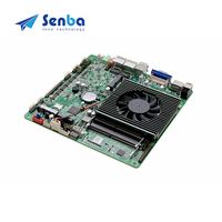 ITX-B100_I726L Mini-ITX Carte Mère I7-8565U DDR4 8x USB 6x COM 2x LAN NVMe M.2 SIM DC 12V Graphiques Intégrés 64GB RAM Capacité