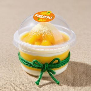 Tazas cuadradas de plástico PP para Postres de 12oz con tapas para vodka, agua Mineral, aperitivos, bebidas, leche, Chocolate, jugo, Tequila - Product Image 1