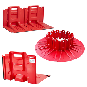 Barrière d'inondation fabricant entrée de supermarché en forme de l barrière de contrôle des inondations barrière d'inondation en plastique - Product Image 4