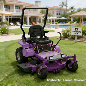 เครื่องตัดหญ้าแบบนั่งขับ Zero Turn ขนาด 48 นิ้ว รุ่น Factory Professional ใช้เครื่องยนต์เบนซิน คุณภาพระดับอุตสาหกรรม สำหรับขาย - Product Image 4
