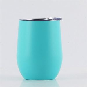 Gobelet à vin en acier inoxydable à double paroi avec couvercle, cadeau d'anniversaire, option de logo personnalisé ASM09 - Product Image 5