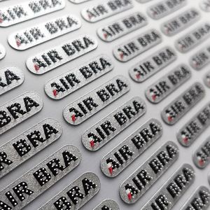 Custom 3D Iron-On Silicone Heat Transfer Heat Press Clothing Tag for Garments Bags Shoes-Printed Techniques - Product Image 3