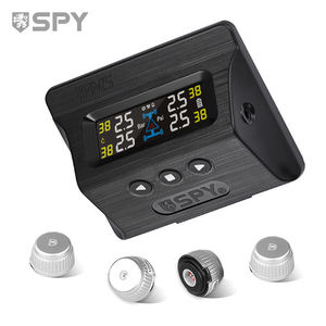 Spy Nhật Bản loạt không dây bên ngoài <span class=keywords><strong>TPMS</strong></span> Xe cảm biến với màn hình màu giám sát áp suất lốp hệ thống - Product Image 2