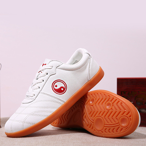 Scarpe da Tai Chi all'Ingrosso, Tomaia in Pelle Sintetica, Suola in Gomma, Sneakers per Allenamento Arti Marziali, Comode Scarpe per Pratica di Kung Fu e Wushu - Product Image 3
