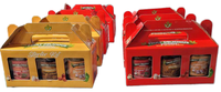Boîte Cadeau Personnalisée en Papier Kraft Brun avec Poignée, en Carton Pelliculé pour Bouteilles de Miel et Pots de Confiture – Solution d'Emballage Élégante