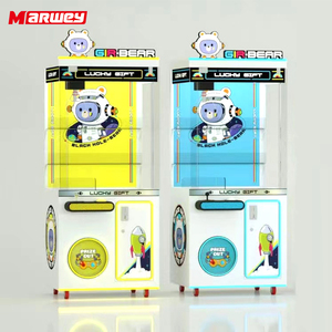 Marwey trong nhà công viên giải trí Rides đồng tiền hoạt động đồ chơi sang trọng cần cẩu Quà Tặng trò chơi máy nhà sản xuất Arcade trò chơi <span class=keywords><strong>Claw</strong></span> máy - Product Image 1