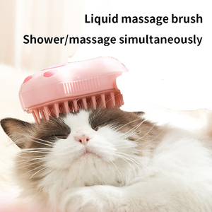 Manufacturer Wholesale Whale Claw Design Dog Cat Steam <b>Brush</b> - Product Image 2