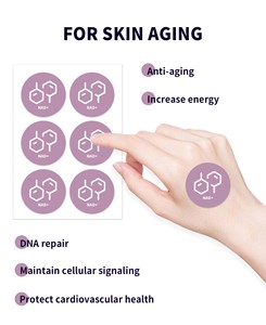 Mới đến nóng bán NAD + Các Bản vá lỗi 30 ngày cung cấp transdermal NAD + Miếng đệm với nmnh Resveratrol CoQ10 bán buôn CE xác minh - Product Image 5