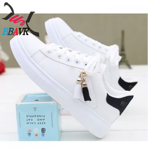 Zapatos Blancos Nuevos 2026, Estilo Deportivo, Plataforma, Ligeros, Antideslizantes, Impermeables, Casuales para Mujer - Product Image 2