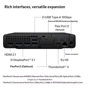 Prix Usine Nouveau PC de Bureau IA HPr <span class=keywords><strong>EliteDesk</strong></span> 8 <span class=keywords><strong>Mini</strong></span> G1i U9-285 8 Go/16 Go RAM DDR5 256 Go/512 Go SSD pour Entreprise, Bureau et Domicile - Product Image 6
