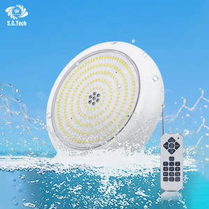 Venta directa de fábrica, luz subacuática para piscina de alta calidad, luz LED RGB, resistente al agua, IP68, relleno de resina de acero inoxidable, 18W - Product Image 1