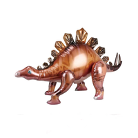 Grand ballon gonflable 4D pour fête d'anniversaire, décorations créatives, 1 pièce, modèle de dinosaure en dessin animé, ballon à Air, jurassique