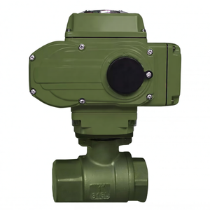 Válvula de Bola Eléctrica Motorizada de Dos Vías con Rosca FNPT COVNA, Acero Inoxidable 304, Tipo Modulante 4-20mA - Product Image 1