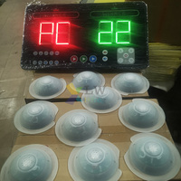 Jeu de tir en plein air IPS Bunker Battle avec tableau de scores interactif, bâche en PVC de qualité commerciale légère pour enfants et adultes