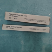 Bloc multiprises électrique 16A 1U 19 pouces 6 prises, type Schuko allemand/européen CEE 7/3 DIN 49440 avec protection contre les surtensions et filtre