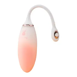 2024 Waterproof Silicone Vibrating Love Egg Vagina Pussy Remote Control G Spot Jumping Egg Sex Toys for Woman Pink 54 Grams 45db