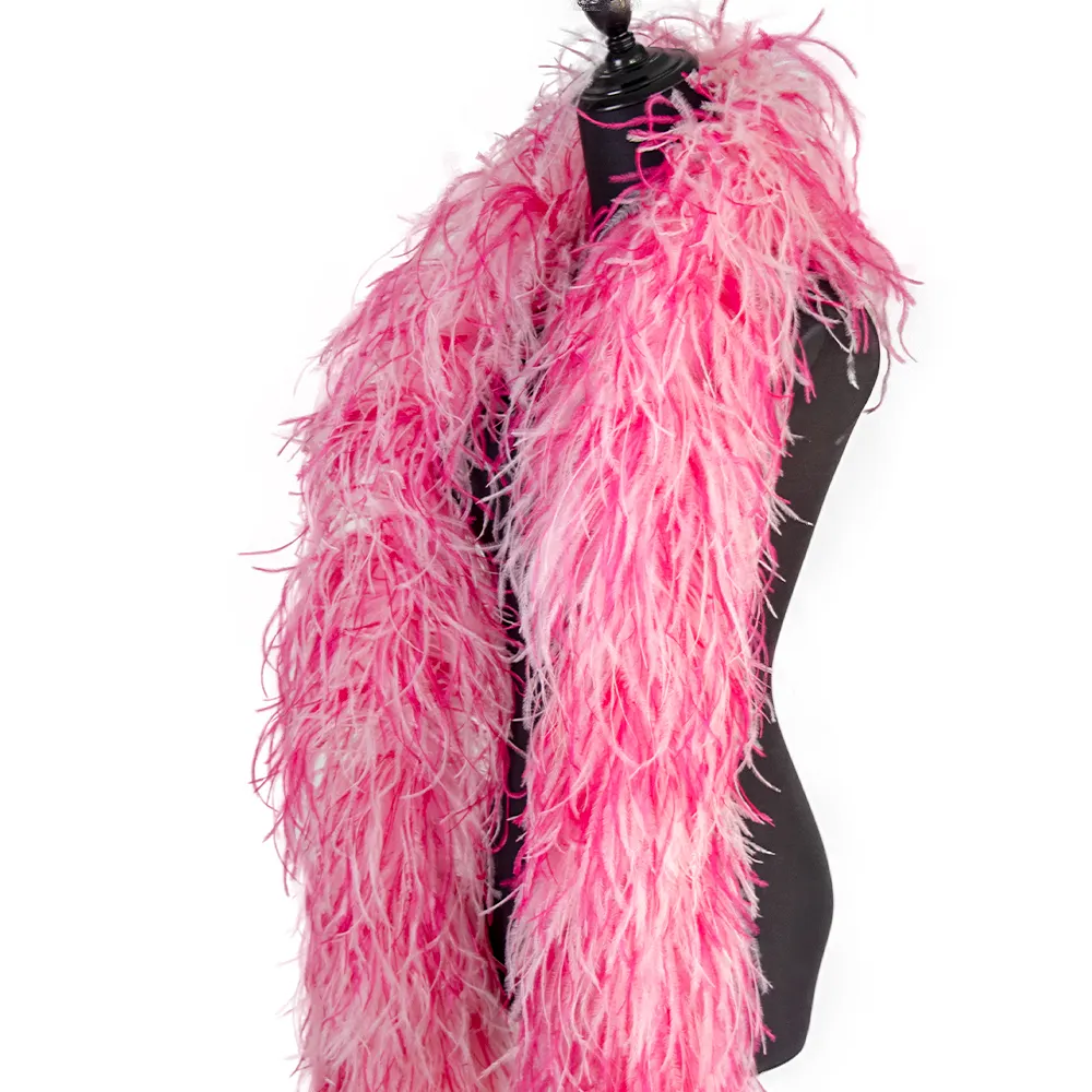 High quality ostrich feathers decoration boas Feather accessories for dress and gown feather boas