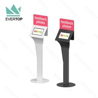 LSF18 pour iPad Android Surface Survey Tablet Stand Kiosk Anti Theft Tablet Display Stand Holder Tablet Kiosk Stand Floor