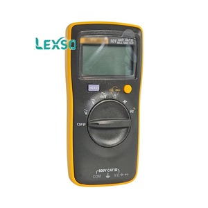 Multimètre numérique 101, multimètre professionnel 6000, voltmètre, testeur électrique à gamme automatique, polymètre Lexso - Product Image 2