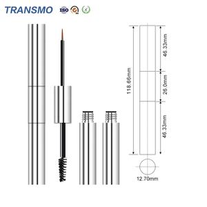 Tubes de mascara vides à double extrémité, tube d'eye-liner, logo personnalisé, emballage de tube de mascara, logo de mascara - Product Image 2