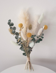 Décoration de table de mariage rustique style ferme, décoration bohème moelleuse, herbe séchée, décoration naturelle en herbe de pampa séchée - Product Image 4