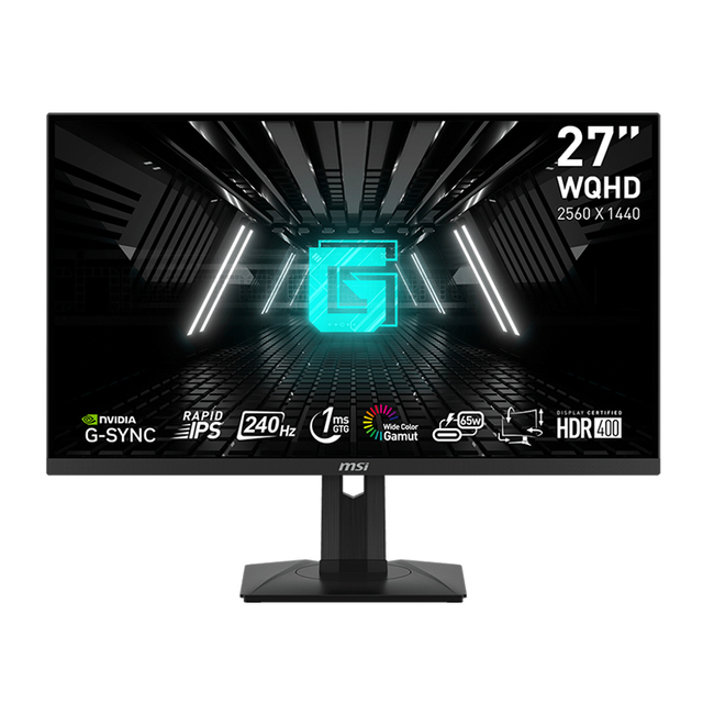2023 New MSI G274QPX 27Inch Flat 2560 X 1440 (WQHD) 2k Rapid IPS Gaming Monitor with 240Hz Refresh Rate and 136% SRGB Monitor