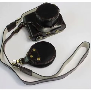 ตัวอย่างฟรี กระเป๋ากล้องหนัง PU สำหรับ Leica D-LUX7 D-LUX 7 LUX7 พร้อมช่องใส่แบตเตอรี่ - Product Image 5