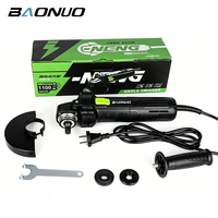 Meuleuse d'angle électrique 1100W, 11000 tr/min, machine de meulage haute vitesse, outil de polissage filaire, équipement de découpe électrique pour atelier et bricolage