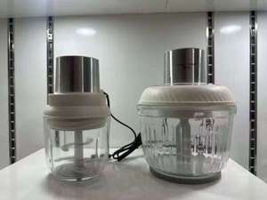 เครื่องบดเนื้อแบบใหม่ 3 ลิตร เครื่องผสมอาหารไฟฟ้าในครัวเรือน เครื่องบดสับแบบพกพา เครื่องปั่นผักสำหรับใช้ในบ้าน - Product Image 4