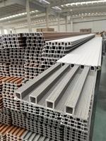 Offre Spéciale étanche cannelé WPC bois plastique composite panneau mural panneau de plafond WPC revêtement mural