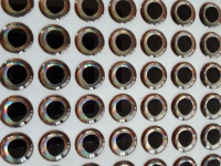 Fabrication de leurres de pêche en métal 3D yeux, leurre souple