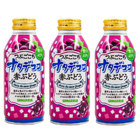 Boisson gazeuse Sanjiali Bozi importée du Japon, très vendue, boisson alimentaire au goût de raisin et de cantaloup, canette de 500g, original