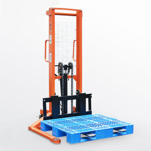 1.6 मीटर चौड़ा पैर हाइड्रोलिक CTY-E फोर्कलिफ्ट मैनुअल स्टेकर के साथ 1 टन क्षमता - Product Image 5