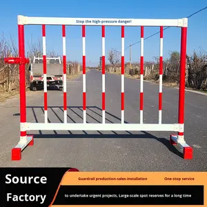 Fabricant d'isolation de sécurité Clôture d'isolation verticale Booster de sous-station en plastique renforcé de fibres de verre fixe Barrière de circulation - Product Image 6