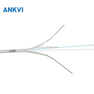สายเคเบิล FTTH แบบ GJXH 4 แกน สำหรับภายในอาคาร ชนิดสายเหล็กโค้งรูปเลข 8 LSZH - Product Image 5