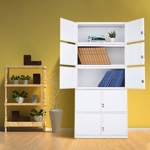 Classeur de stockage en acier convertible de style moderne classeur en métal à bas prix pour la maison pour l'entrepôt et le supermarché - Product Image 1