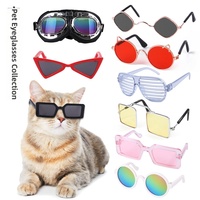 Lunettes pour animaux de compagnie, chiens et chats, design mignon, colorées, différents styles, décoration photographique, lunettes de soleil, protection UV, accessoires pour animaux de compagnie