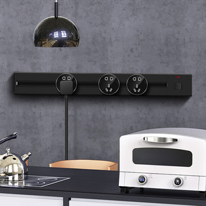 Điện phổ cắm Adapter anh tiêu chuẩn Outlet của điện theo dõi hệ thống treo tường ổ cắm - Product Image 5