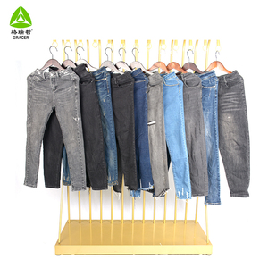 High Quality Used <strong>Jeans</strong> <strong>Old</strong> Used Clothes Guangdong Fashion Style Summer <strong>Women's</strong> Bales - Product Image 3