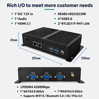 Mini PC Industrial Sin Ventilador Rockchip RK3576, NPU 6 TOPS, Placa Base de Grado Industrial 100% Nueva, WIFI6, 8K 60 HZ