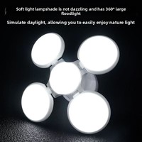Lámparas LED para colgar en exteriores, portátiles, solares, multifuncionales, plegables, recargables por USB, linterna de camping IP65 con control táctil.