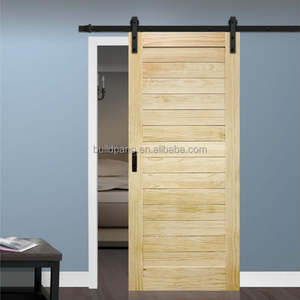 Bộ phụ kiện cửa trượt gỗ chắc chắn, bền, êm ái, kiểu dáng hiện đại, dùng cho phòng ngủ, khách sạn & phòng tắm - Product Image 3