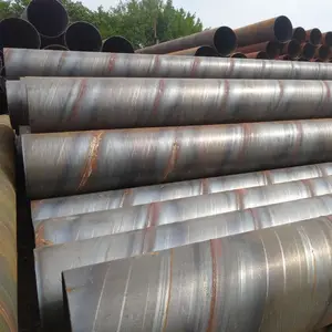 SSAW Spiral Welded Carbon Steel Pipe For Hydropower Penstock