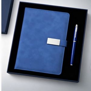 Ensemble cadeau d'affaires, carnet gravé au laser, logo brodé, Noël, remise de diplôme, Saint-Valentin, industrie automobile - Product Image 4