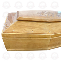 Ataúd Funerario Estilo Europeo, Certificado FSC, Diseño de Tallado Personalizable, Tamaño Personalizado Disponible, Marca SDD Tmallwood, Shandong