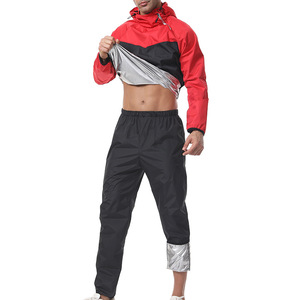 Men's Breathable Summer Outdoor Fitness V-neck Sweatshirt with Drawstring Closure Large Size Sweaty <b>Sauna</b> Sports <b>Suit</b> - Product Image 6