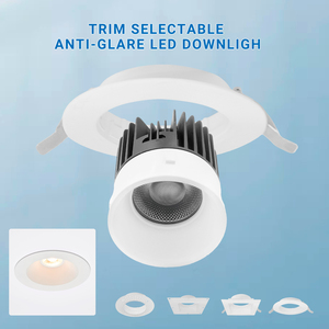 Plafonnier <span class=keywords><strong>LED</strong></span> encastré rond carré COB 4'' 15W à intensité variable Triac USA Canada avec boîte de jonction - Product Image 5