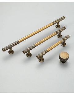 Akada Chất lượng cao sang trọng phần cứng nhà bếp <span class=keywords><strong>Antique</strong></span> Brass Bronze cửa tủ kéo tủ quần áo xử lý cho đồ nội thất - Product Image 3